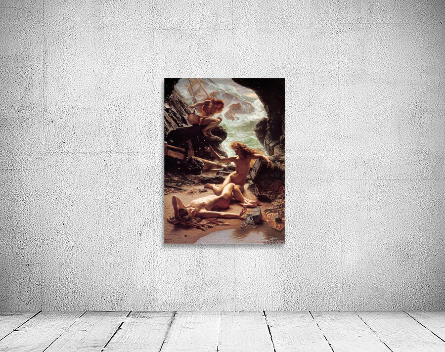 Cave of The Storm Nymphs [1903] by Edward John Poynter [1836–1919] Wall Preview