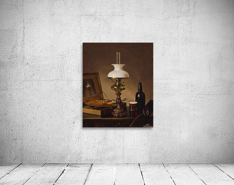 Still Life In The Atelier [1868] by Ferdinand von Wright [1822–1906] Wall Preview