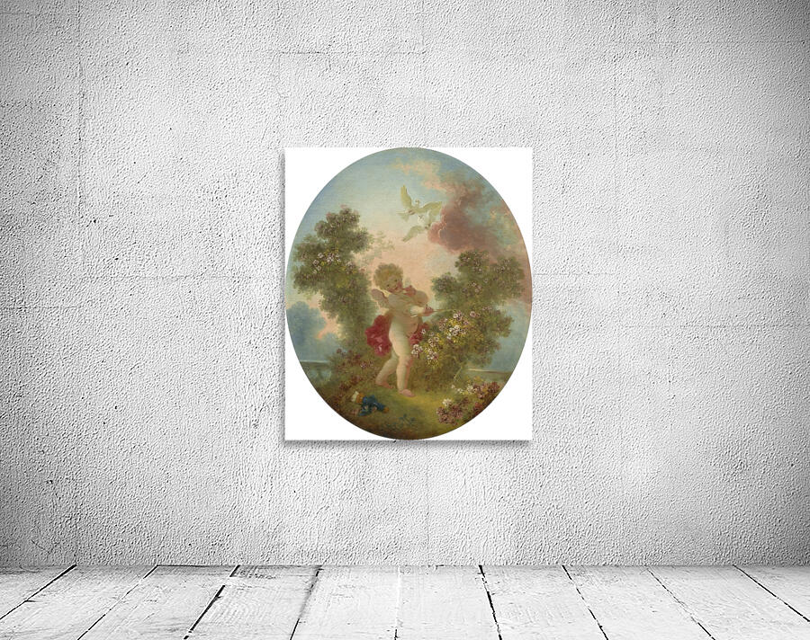 Love The Sentinel [C. 1773–1776] by Jean–Honoré Fragonard [1732–1806] Wall Preview