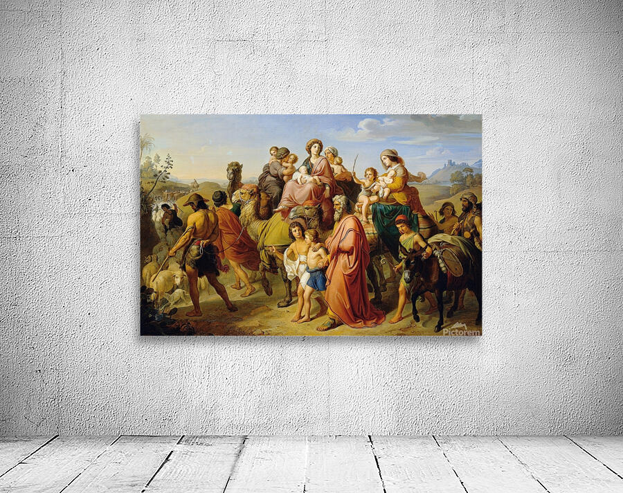 Jacob’s return [1841] by Karl von Blaas [1815–1894] Wall Preview