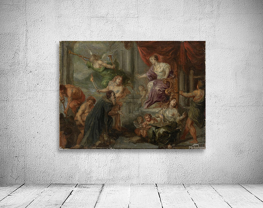 Labore et Constantia [between 1654 and 1677] by Theodoor Boeyermans [1620–1678] Wall Preview