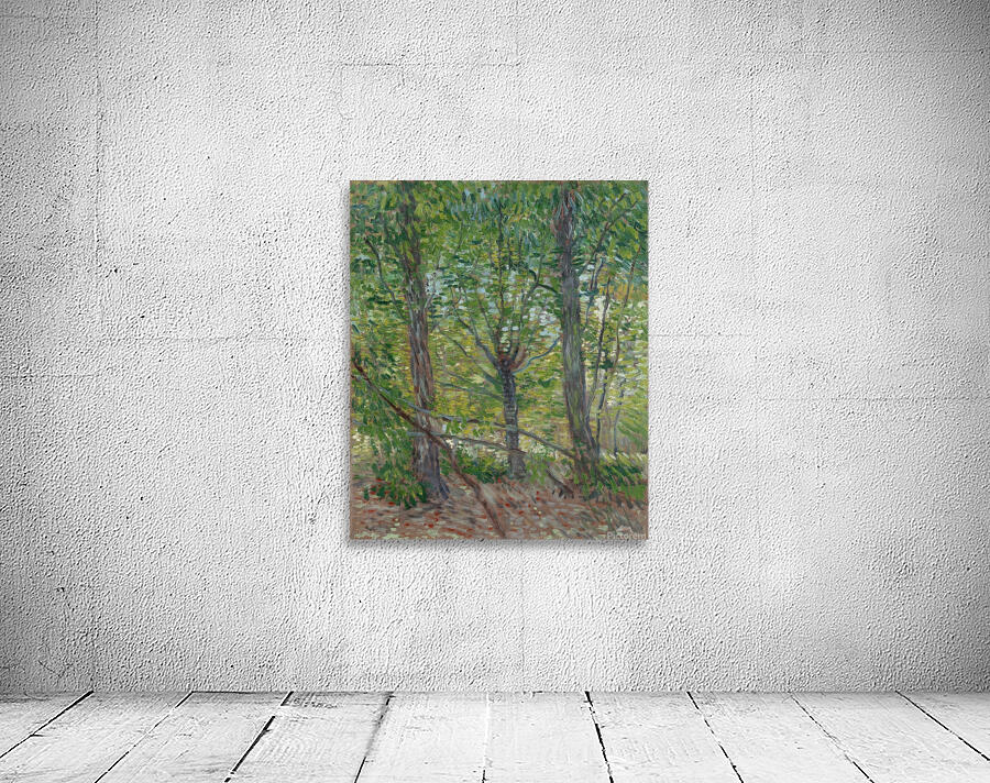 Trees by Vincent van Gogh [1853–1890] Wall Preview