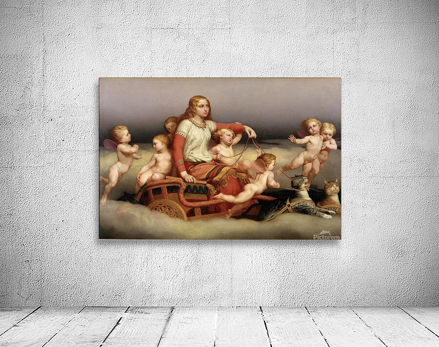 Freja Seeking Her Husband by Nils Jakob Olsson Blommér [1816–1853] Wall Preview