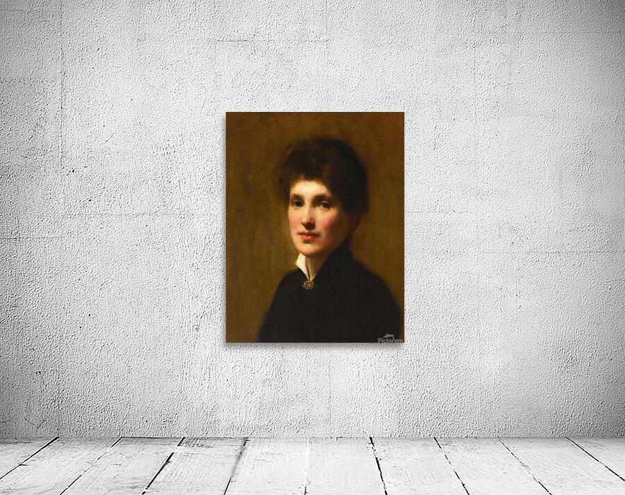 Portrait of Henrietta Lowy Solomon. The Artist’s Sister by Solomon Joseph Solomon [1860–1927] Wall Preview