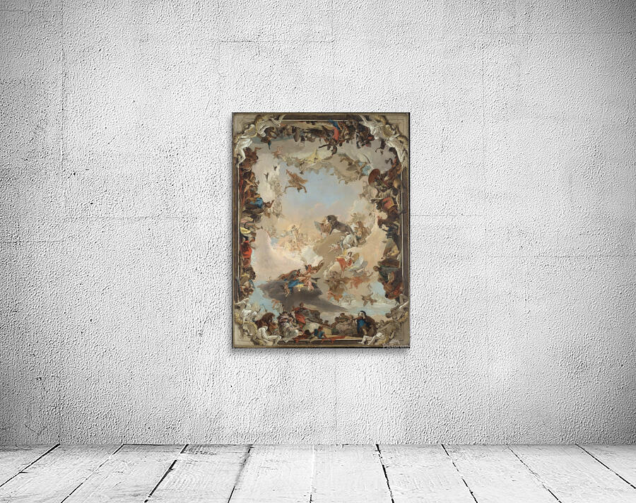 Allegory of The Planets and Continents [1752] by Giovanni Battista Tiepolo [1696–1770] Wall Preview
