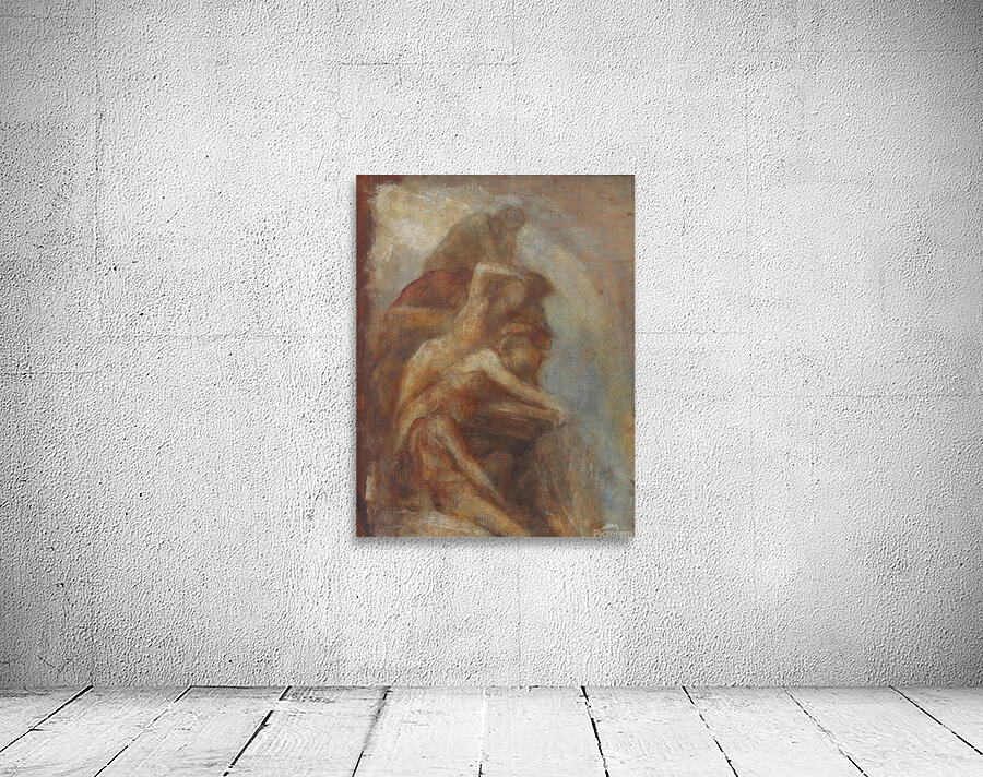 Fire. Study for the Carlton House Terrace Fresco. The Elements by George Frederic Watts [1817–1904] Wall Preview