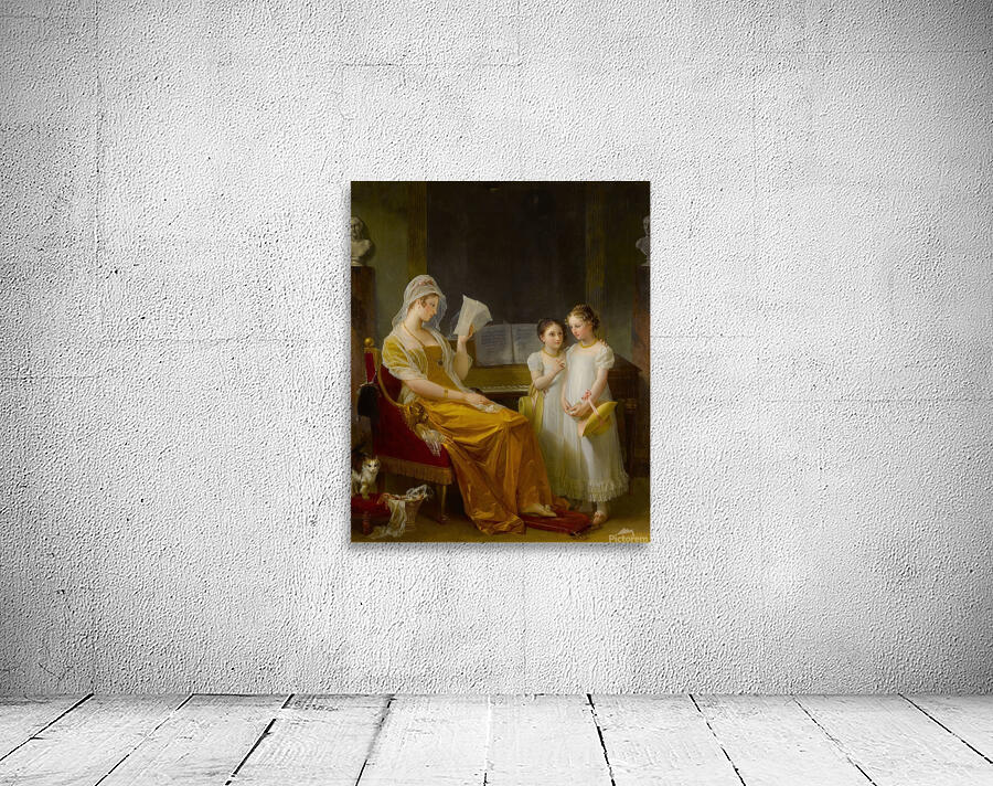 La correspondance familiale by Marguerite Gérard [1761–1837] Wall Preview