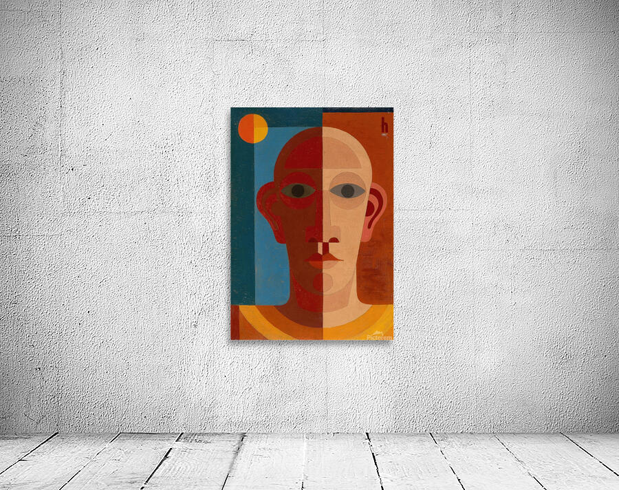 Selbstbildnis [1931] by Heinrich Hoerle [1895–1936] Wall Preview