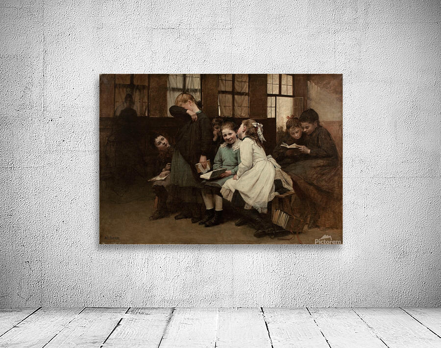 En retenue [1888] by Auguste–Joseph Truphême [1836–1898] Wall Preview