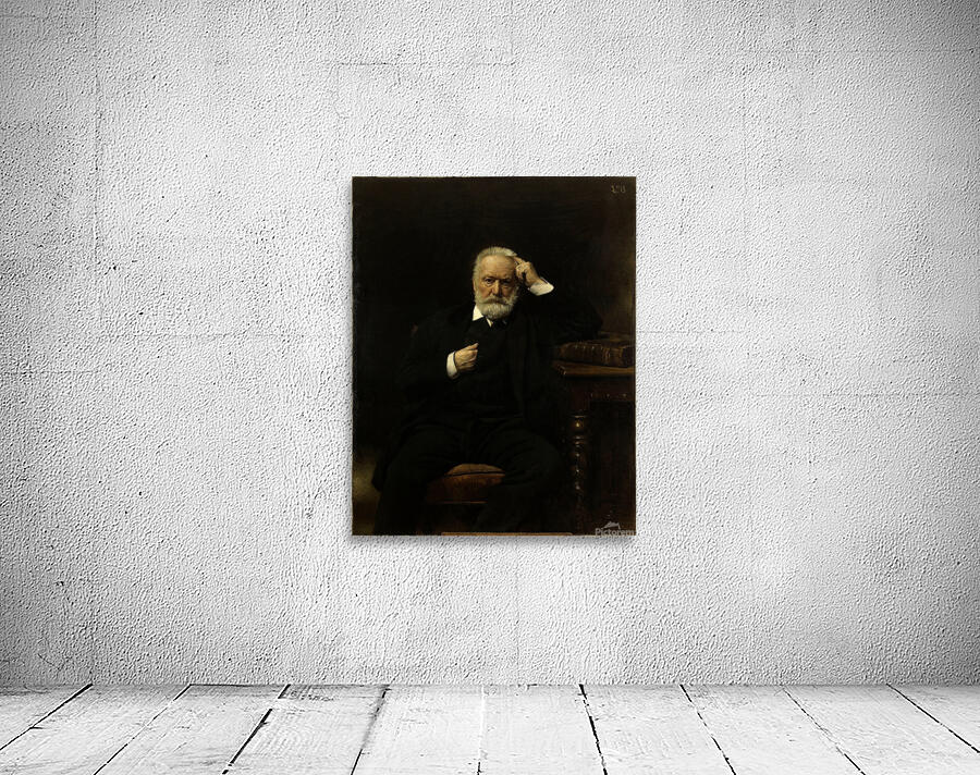 Portrait de M. Victor Hugo [1879] by Léon Bonnat [1833–1922] Wall Preview