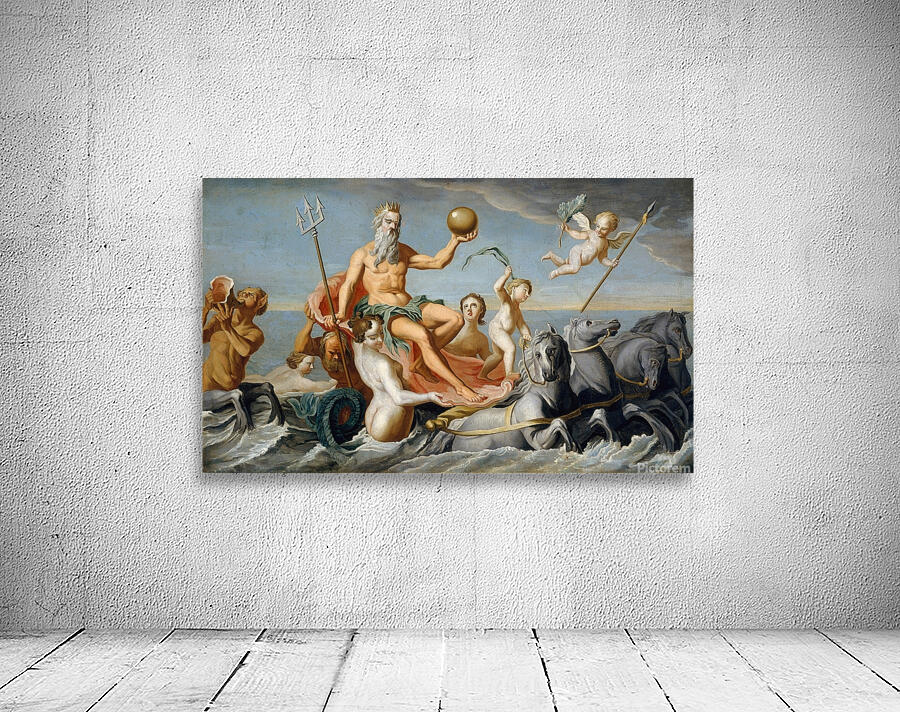 The Return of Neptune [Ca. 1754] by John Singleton Copley [1738–1815] Wall Preview