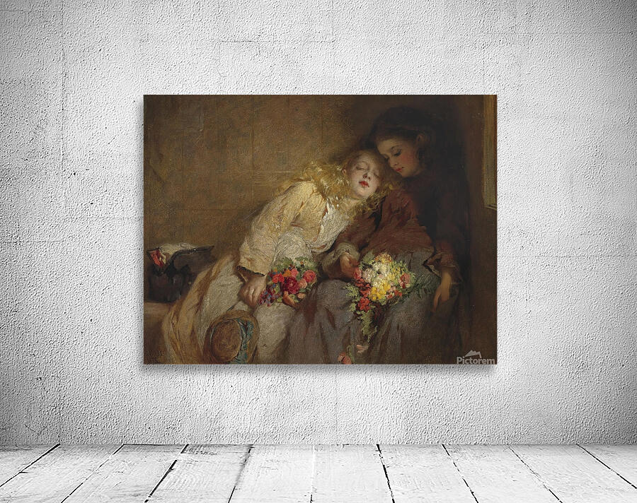 The return home [1873] by George Elgar Hicks [1824–1914] Wall Preview