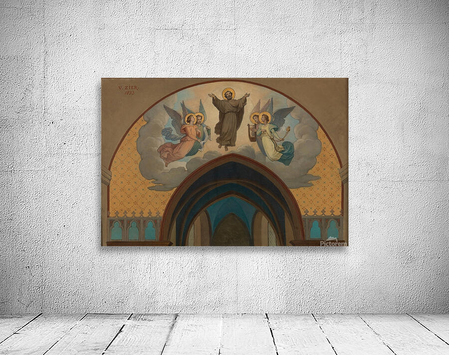 Glorification de Saint Leonard [1873] by Victor Casimir Zier [1822–] Wall Preview
