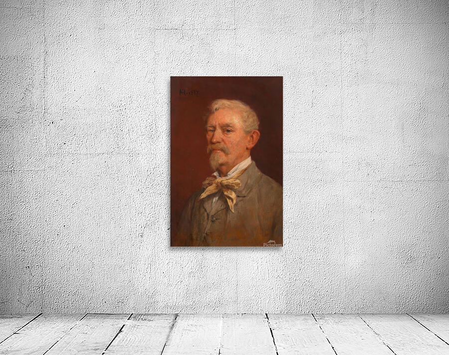 Remy [Remigius Adrianus] van Haanen [Maler. Vater des Künstlers] [1887] by Cecil van Haanen [1844–1914] Wall Preview