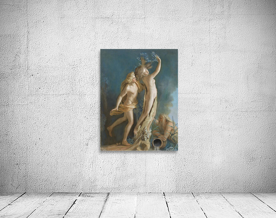 Apollo and Daphne [1736] by Jean–Etienne Liotard [1702–1789] Wall Preview
