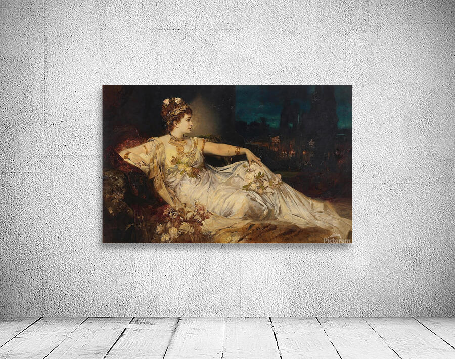 Charlotte Wolter als Messalina [1875] by Hans Makart [1840–1884] Wall Preview
