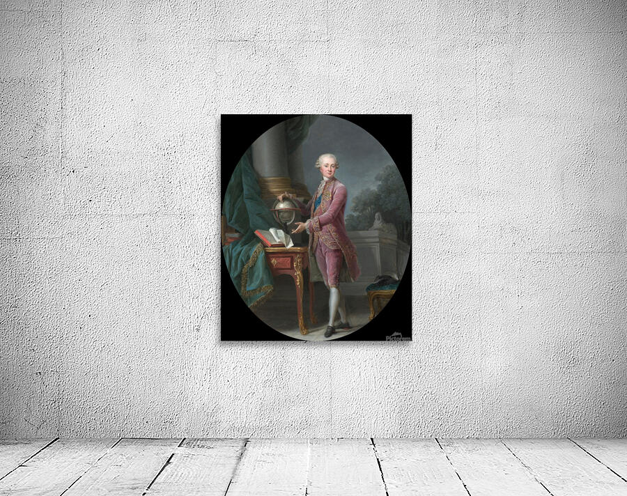 Portrait of the Prince of Nassau [1776] by Elisabeth Louise Vigée Le Brun [1755–1842] Wall Preview