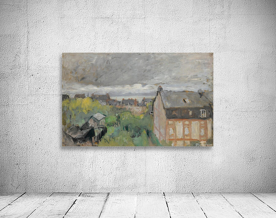 Les Toits Mauves [1909] by Édouard Vuillard [1868–1940] Wall Preview