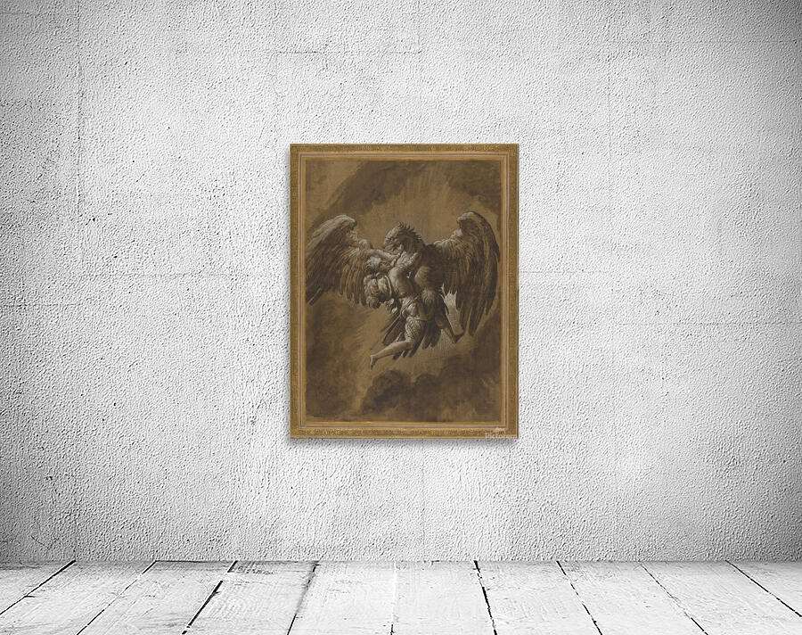 The Rape of Ganymede [c. 1545] by Nicolò dell’Abate [1509–1571] Wall Preview