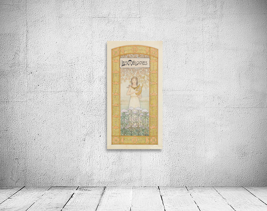 Les Melodies [1904] by Louis Felix Bigaux [1850–] Wall Preview