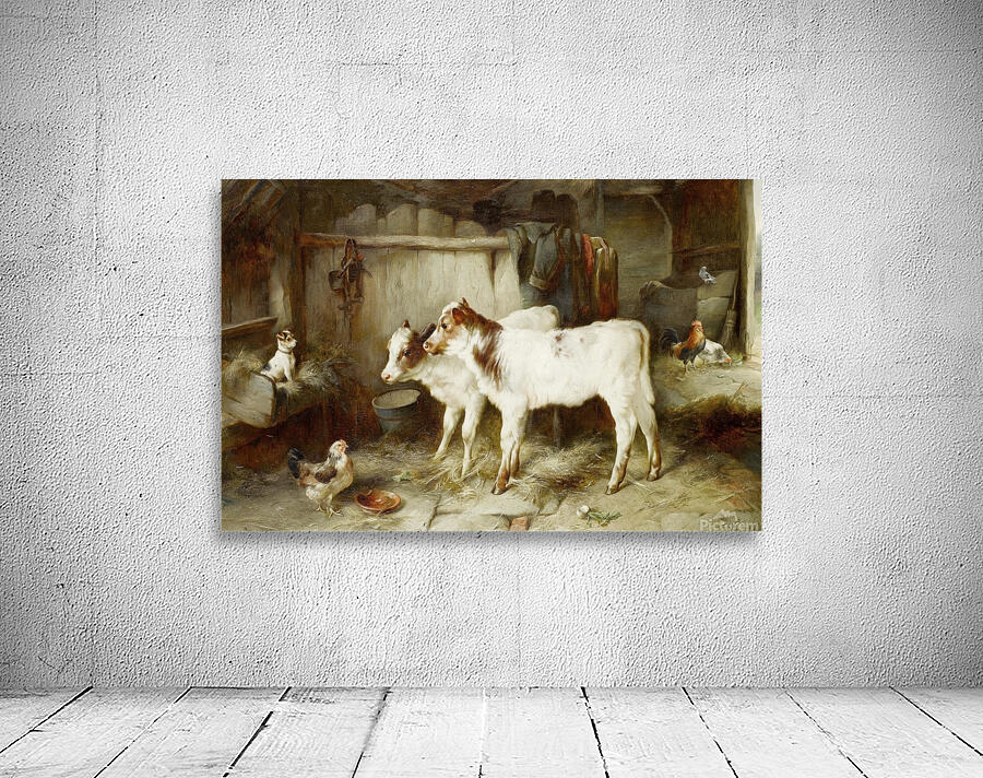 The Dog In The Manger by Walter Hunt [1861–1941] Wall Preview