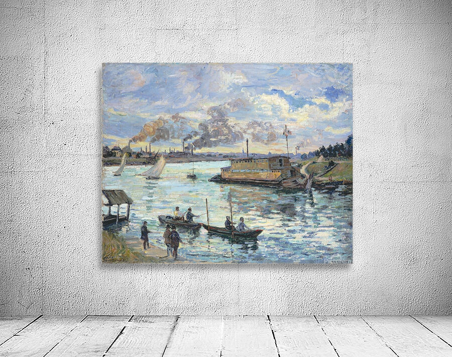 River Scene by Armand Guillaumin [1841–1927] Wall Preview