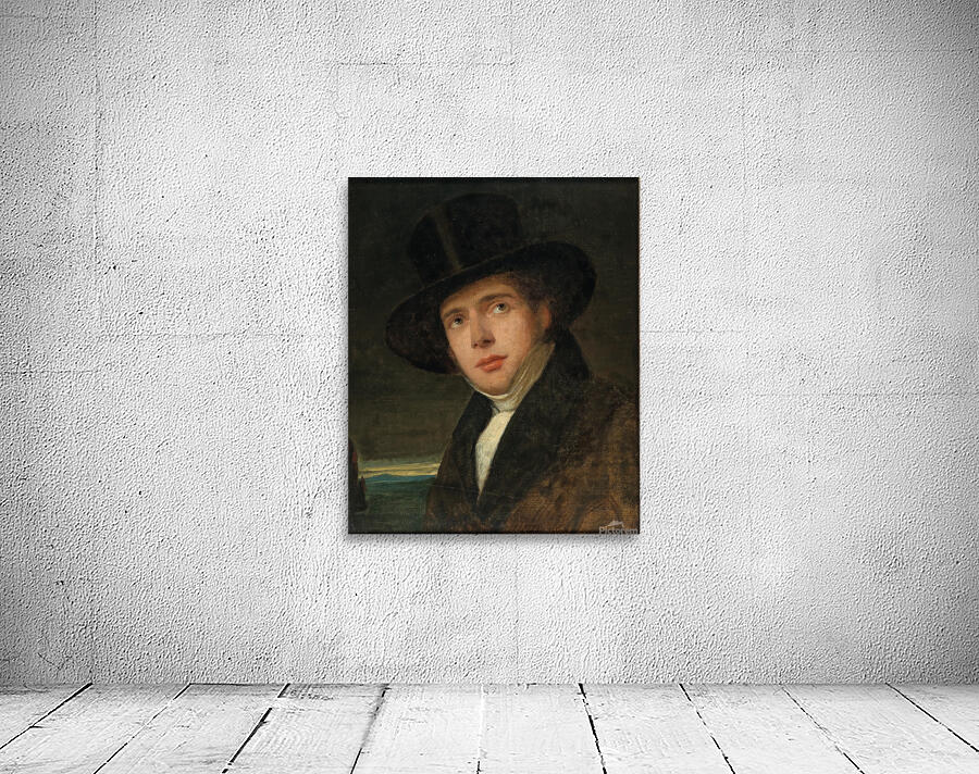 Portrait Of His Brother Andreas by Friedrich von Amerling [1803–1887] Wall Preview