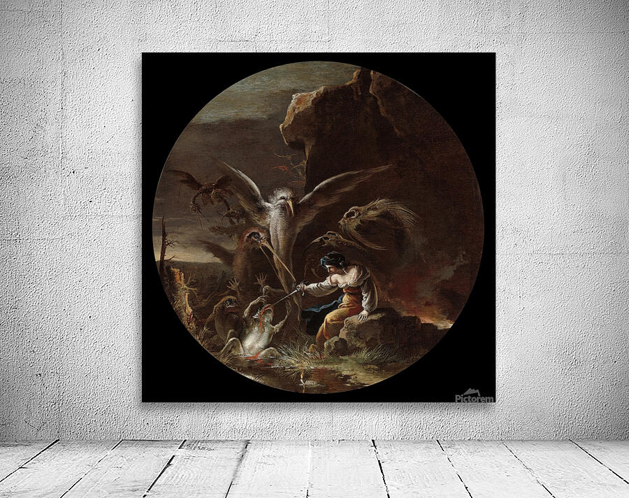 Scenes of Witchcraft. Morning [c. 1645–1649] by Salvator Rosa [1615–1673] Wall Preview
