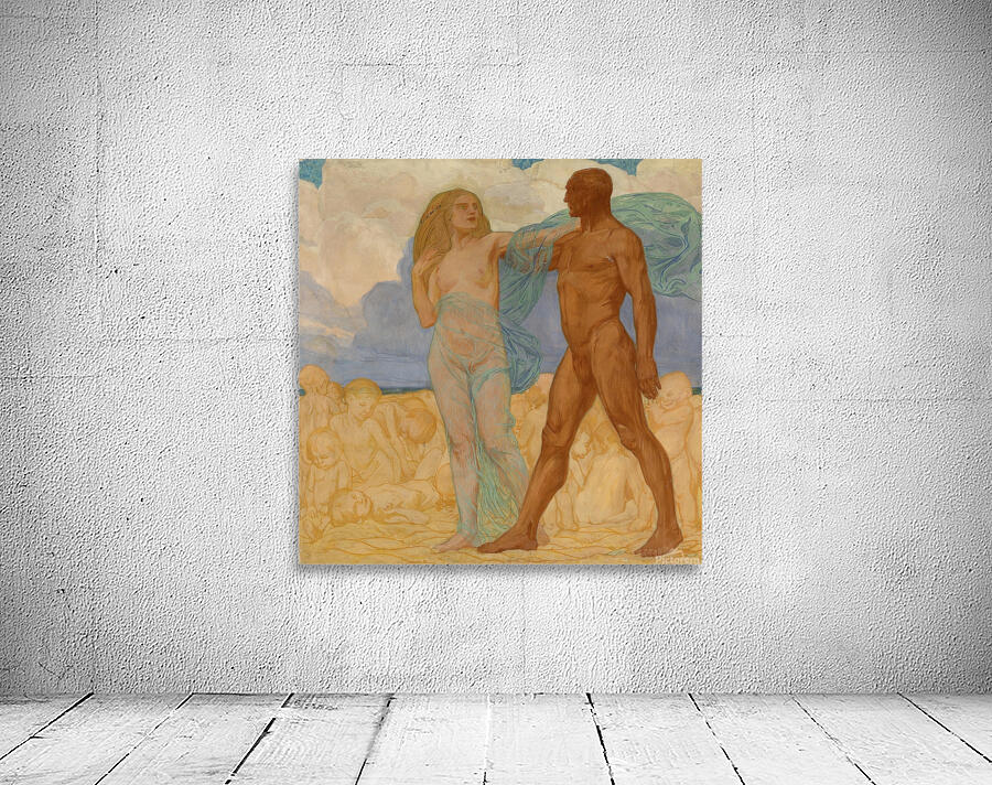 Adagio Aus Dem Zyklus Rhythmen [1913] by Otto Friedrich [1862–1937] Wall Preview