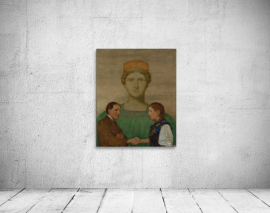 Die Erde [1906] by Hans Thoma [1839–1924] Wall Preview