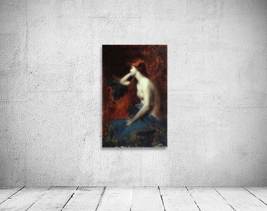 Rêverie [1904–1905] by Jean–Jacques Henner [1829–1905] Wall Preview
