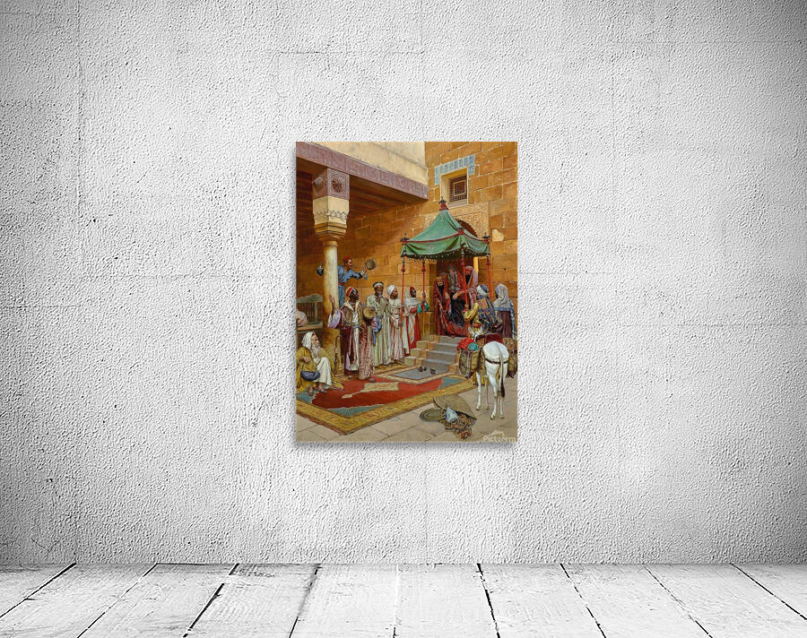 The New Bride by Rudolf Ernst [1854–1932] Wall Preview