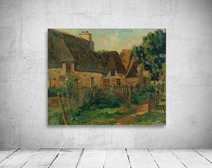 Paysage D’île De France by Armand Guillaumin [1841–1927] Wall Preview