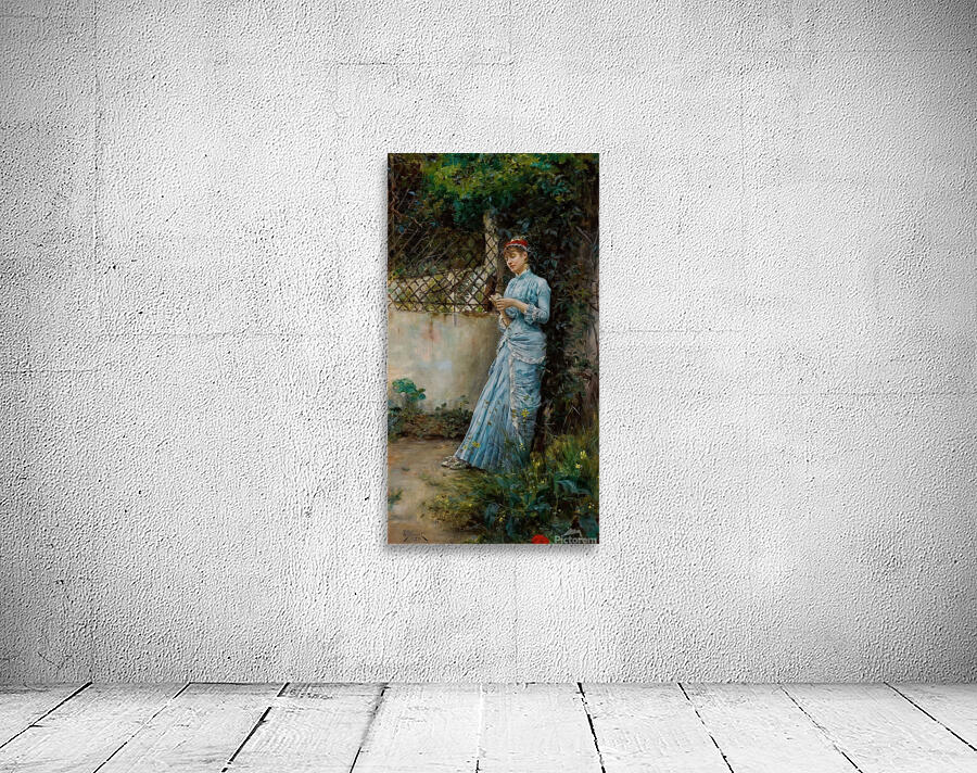 Far Away Thoughts1880 by Julius Leblanc Stewart [1855–1919] Wall Preview