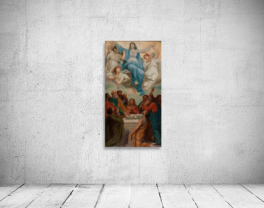 L’Assomption de la Vierge [1869] by Émile Bin [1825–1897] Wall Preview