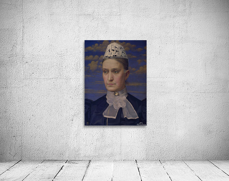 Portrait Of The Artist’s Mother [1902] by Joseph Edward Southall [1861–1944] Wall Preview