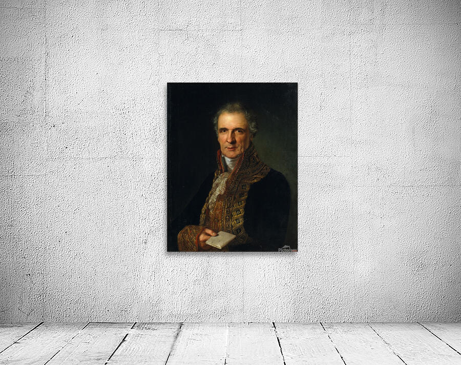 Portrait of José María Díez de Aznar [1832] by Bernat López Piquer [1801–1874] Wall Preview