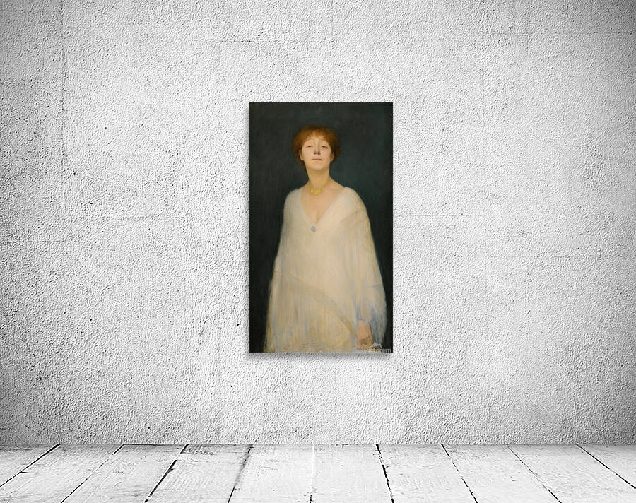 Presumed Portrait Of Yvette Guilbert [1893] by Joseph Granié [1866–1912] Wall Preview