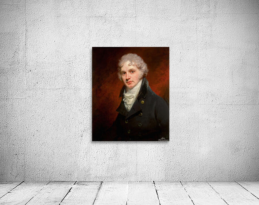 Portrait Of Charles Small Pybus [1803] by Sir William Beechey [1753–1839] Wall Preview