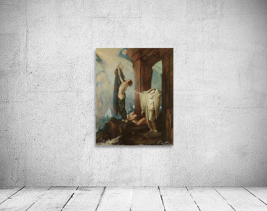 Orpheus And Eurydice by Charles De Sousy [1866–1931] Wall Preview