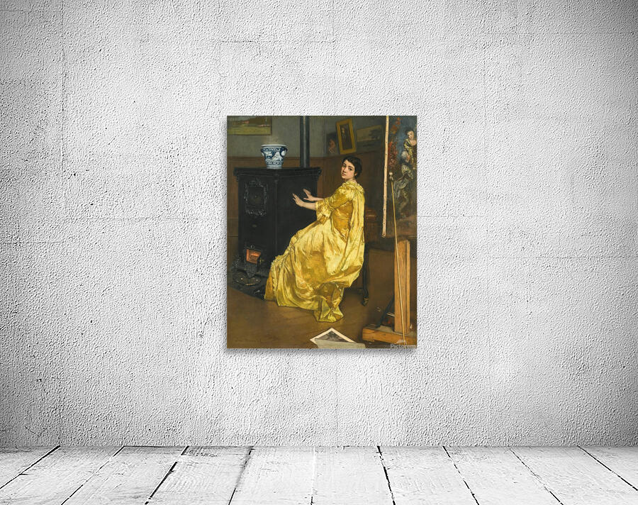 Dans l’atelier. Le repos du modèle [1857] by Alfred Stevens [1823–1906] Wall Preview