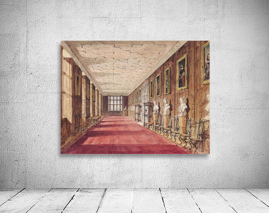 The Gallery. Aston Hall [1824–82] by Allen Edward Everitt [1824–1882] Wall Preview