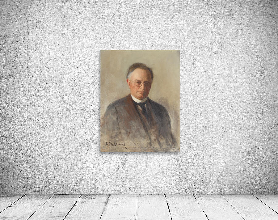 Professor Johan Gunnar Andersson by Bernhard Österman [1870–1938] Wall Preview
