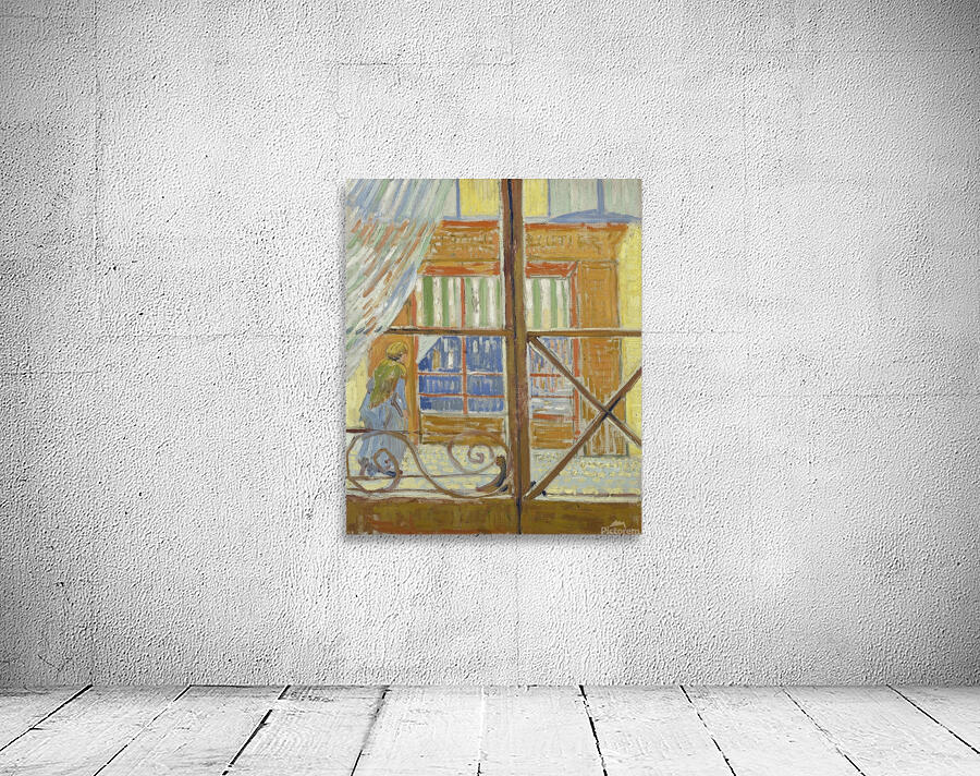 View of a butcher’s shop by Vincent van Gogh [1853–1890] Wall Preview