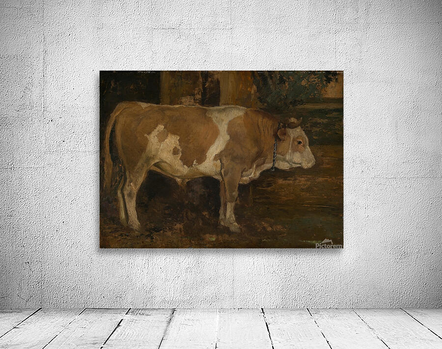 Ochse im Wald by Hans Thoma [1839–1924] Wall Preview