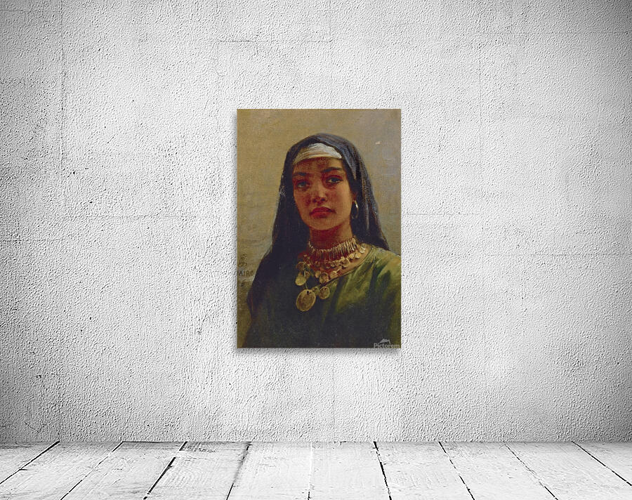 Egyptian Beauty [1875] by Edwin Long [1829–1891] Wall Preview