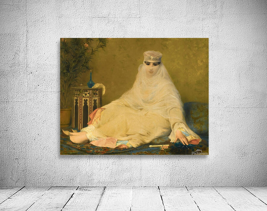 A Lady Of Smyrna [1874] by Eugène Verdyen [1836–1903] Wall Preview