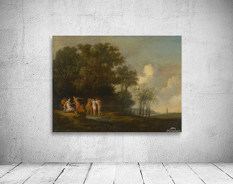 Diana and Callisto [1635–1645] by Dirck Dalens [1600–1676] Wall Preview