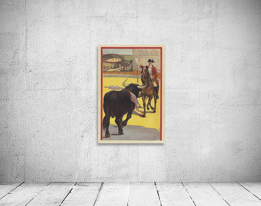 Toros en Toulouse [1914] by Imp. F. Champenois [19th–20th century] Wall Preview