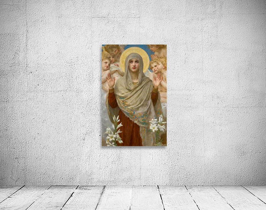 Ora Pro Nobis [1903] by William Bouguereau [1825–1905] Wall Preview